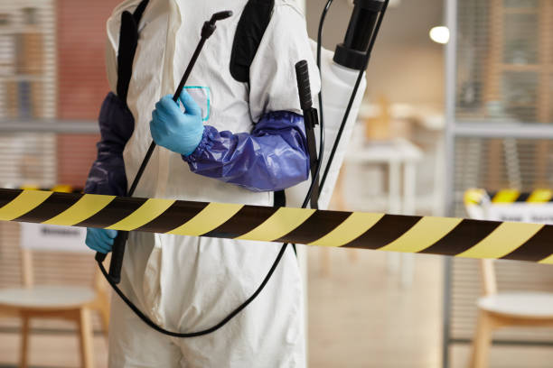 Professional Crime Scene Cleanup technician working in Bedminster, NJ